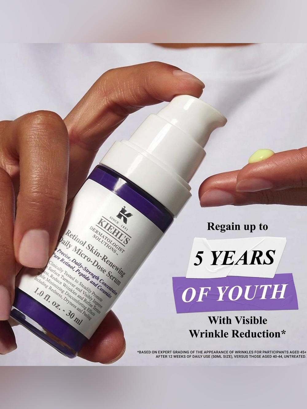Kiehl's Micro-Dose Anti-Aging Retinol Serum - Picture 3 of 7